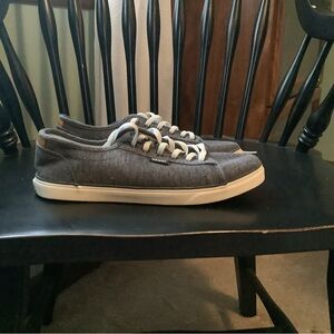 Vans Charcoal Gray and White Womens Shoes